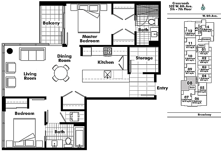 Floor plan 508