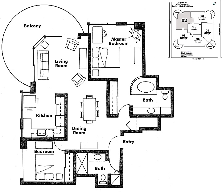 Floor plan 2102
