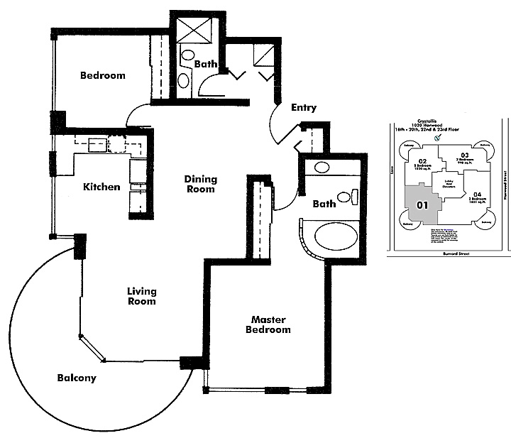 Floor plan 1701
