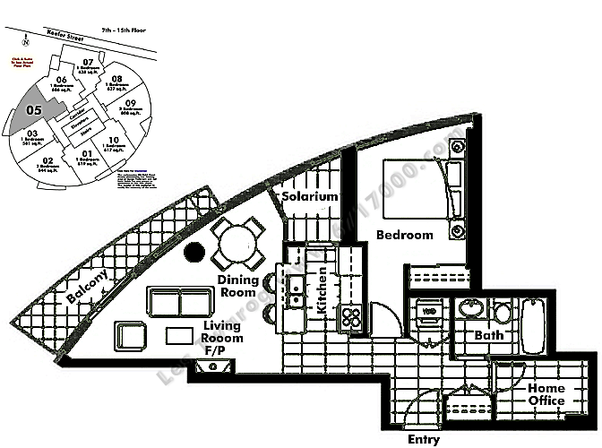 Floor plan 905