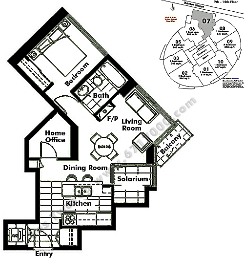 Floor plan 1107