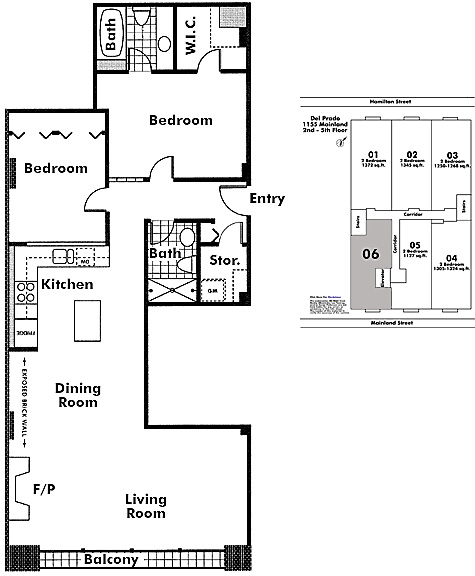 Floor plan 306