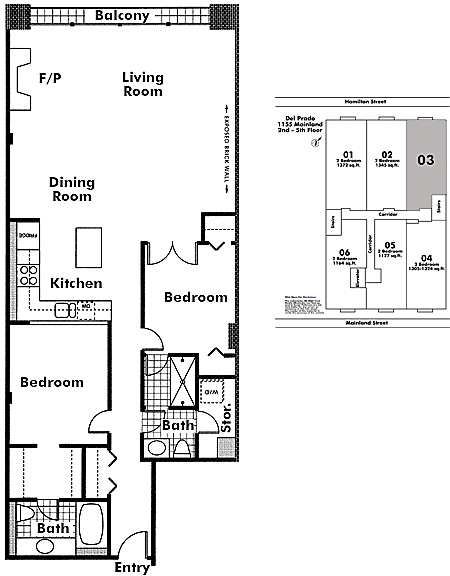 Floor plan 403