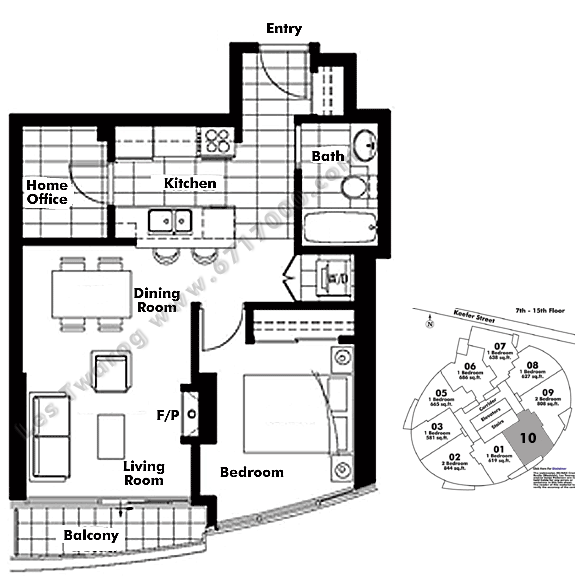 Floor plan 810