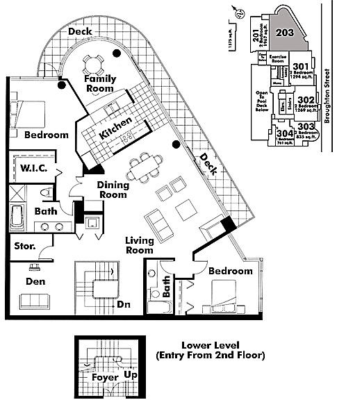 Floor plan 203