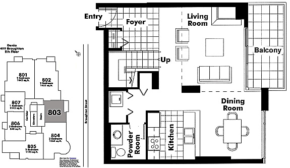 Floor plan 803
