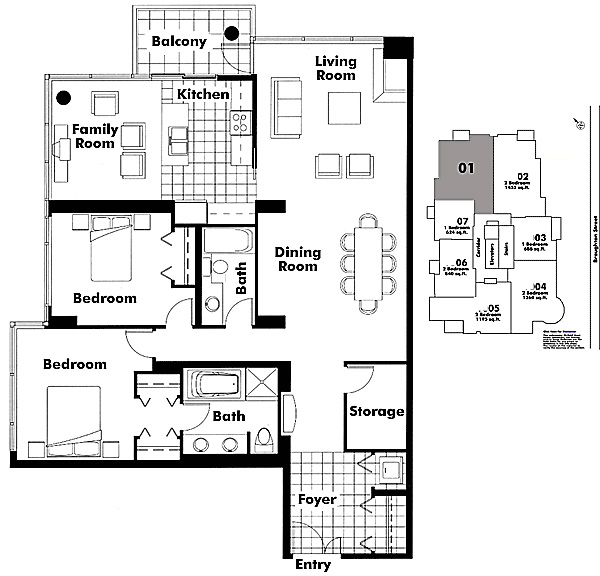 Floor plan 901