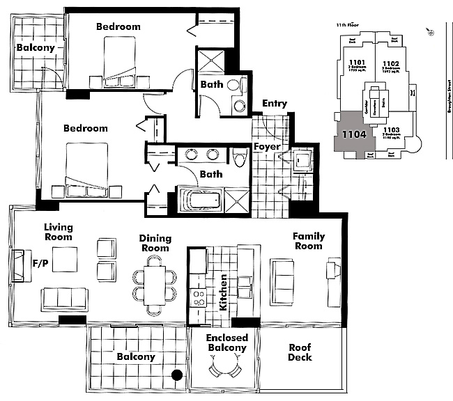 Floor plan 1104