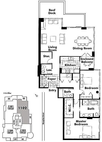 Floor plan 1102