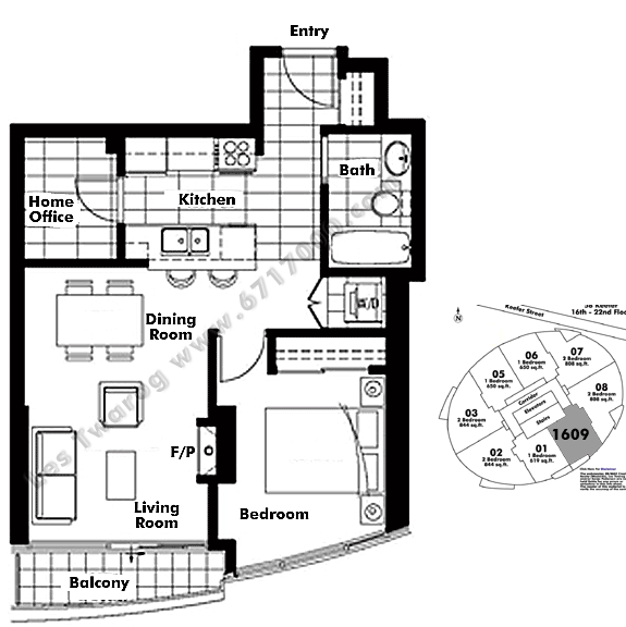 Floor plan 1609