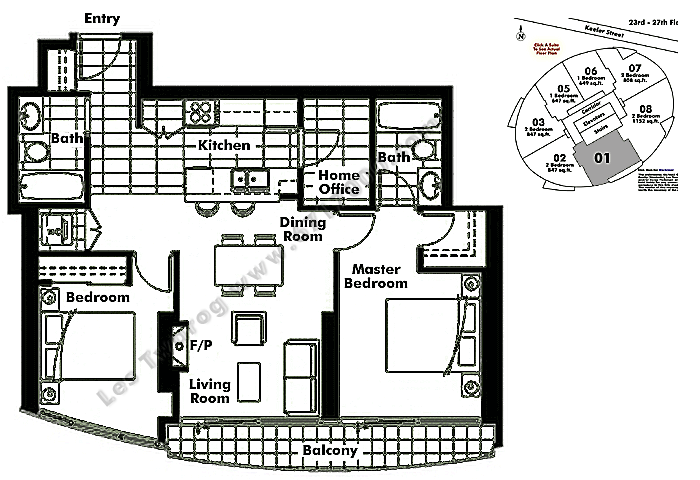 Floor plan 2301