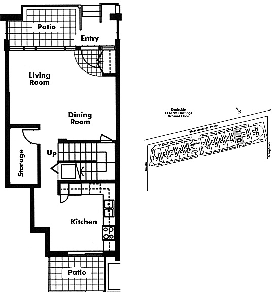 Floor plan TH110