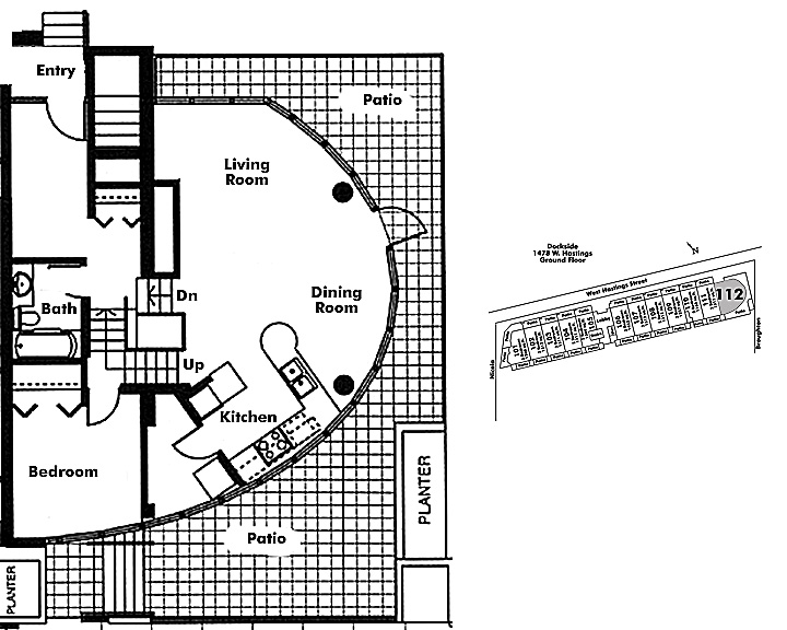 Floor plan TH112