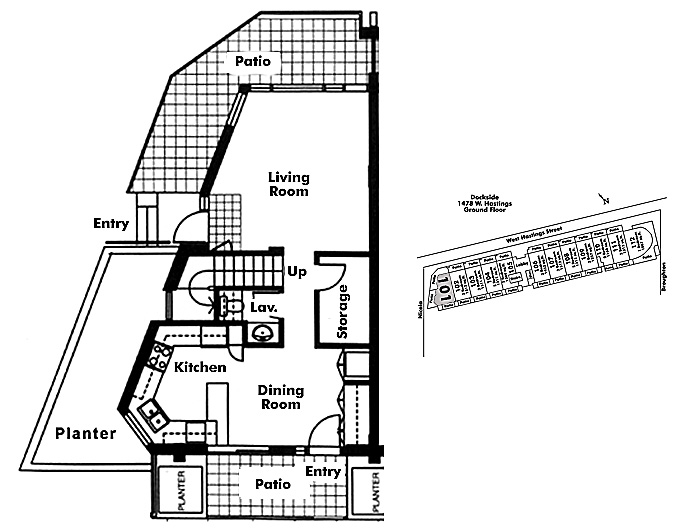 Floor plan TH101