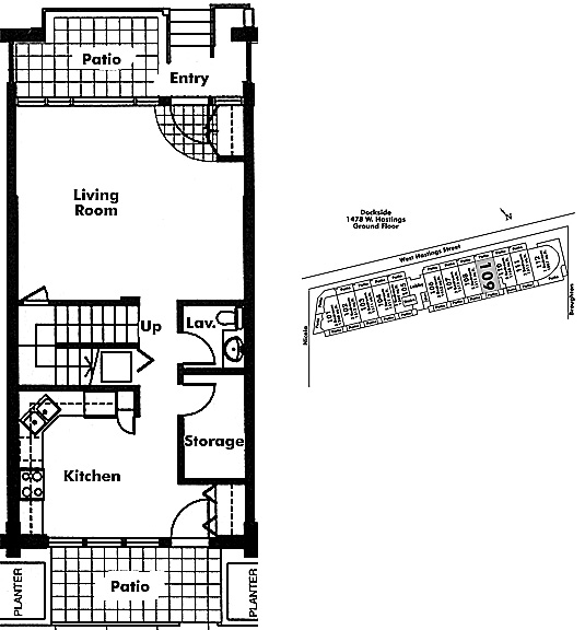 Floor plan TH109