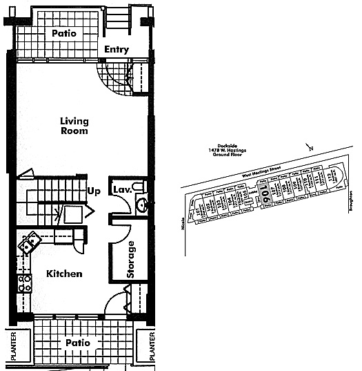 Floor plan TH106