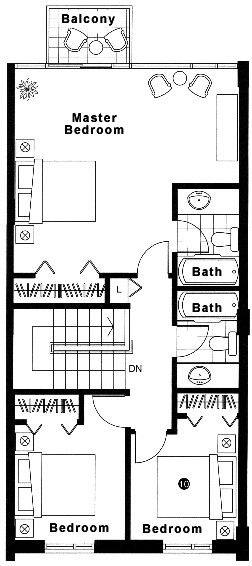 Floor plan TH107