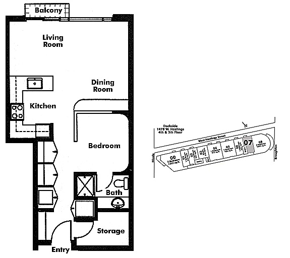 Floor plan 407