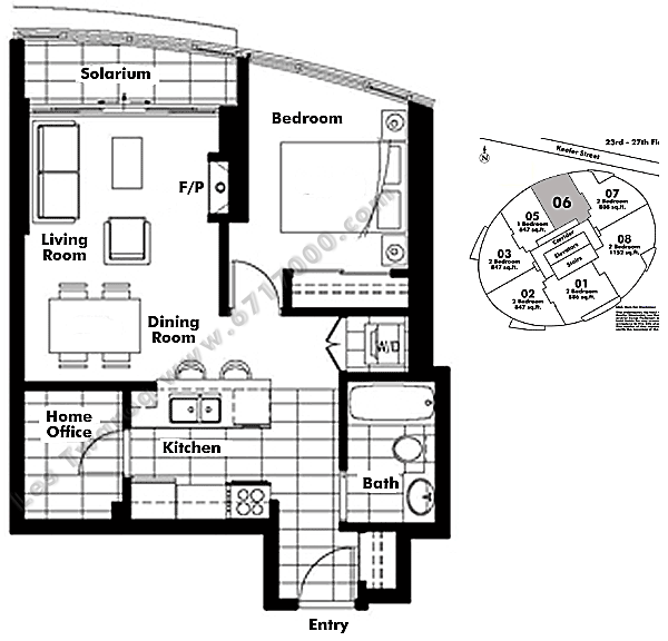 Floor plan 2606