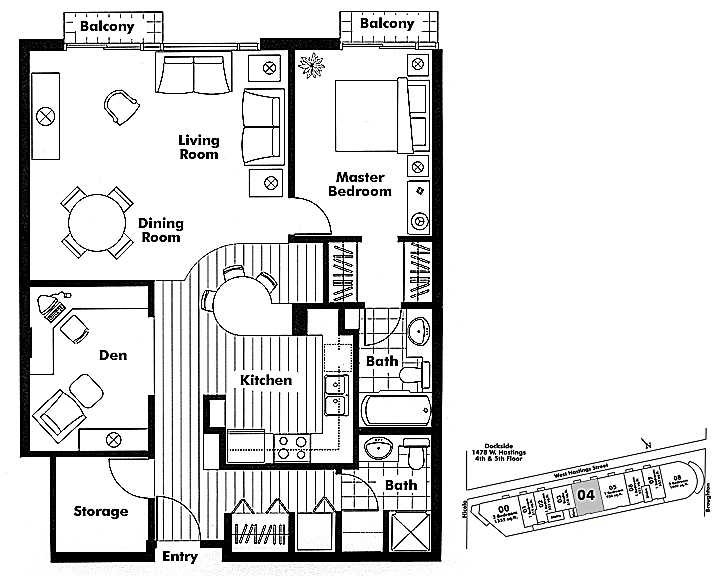 Floor plan 404