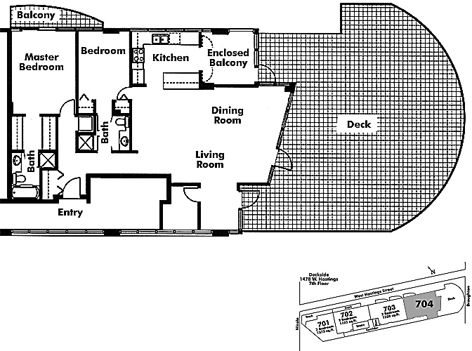 Floor plan 704
