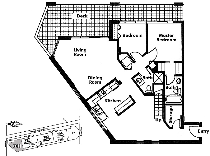 Floor plan 701