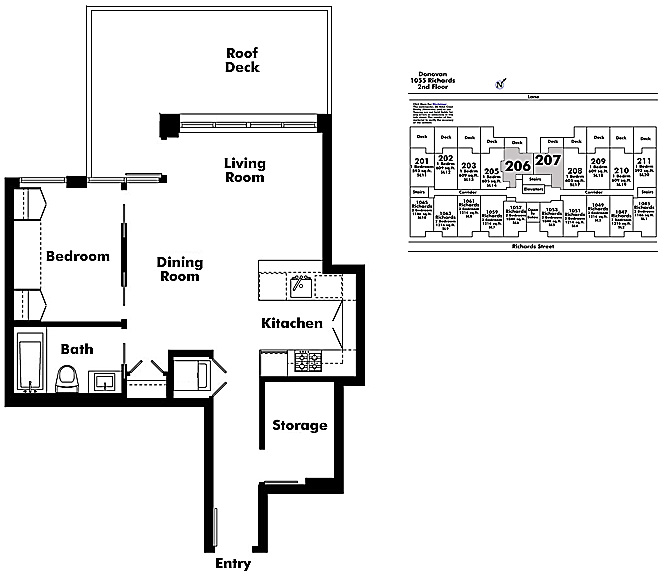 Floor plan 207