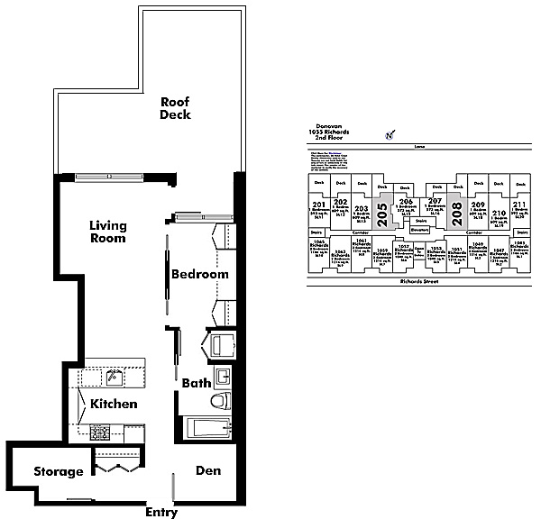 Floor plan 208