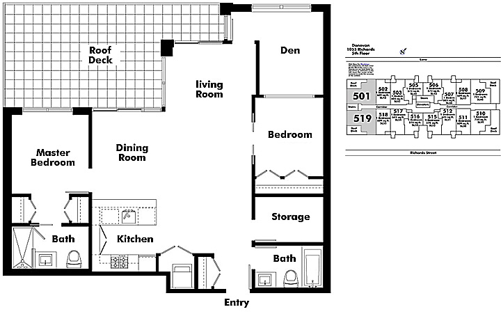 Floor plan 519