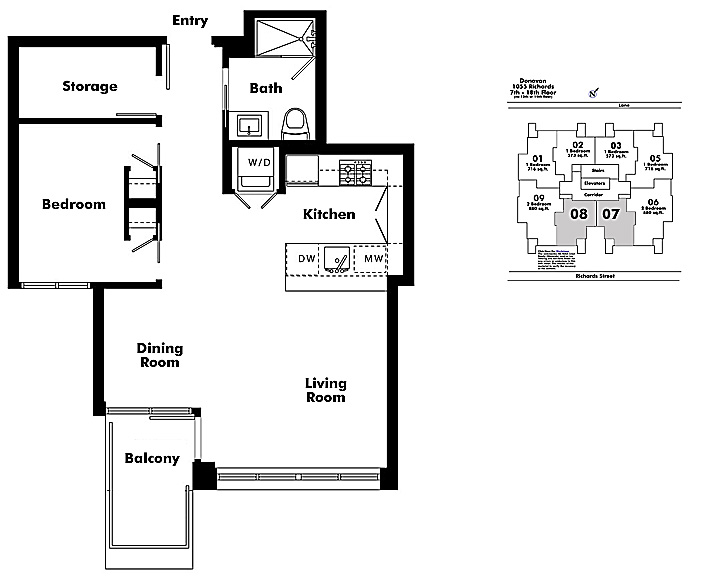 Floor plan 907
