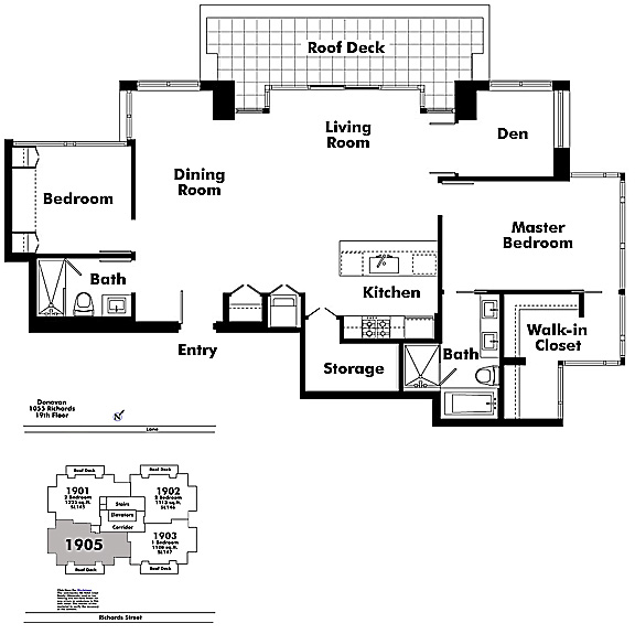 Floor plan 1905