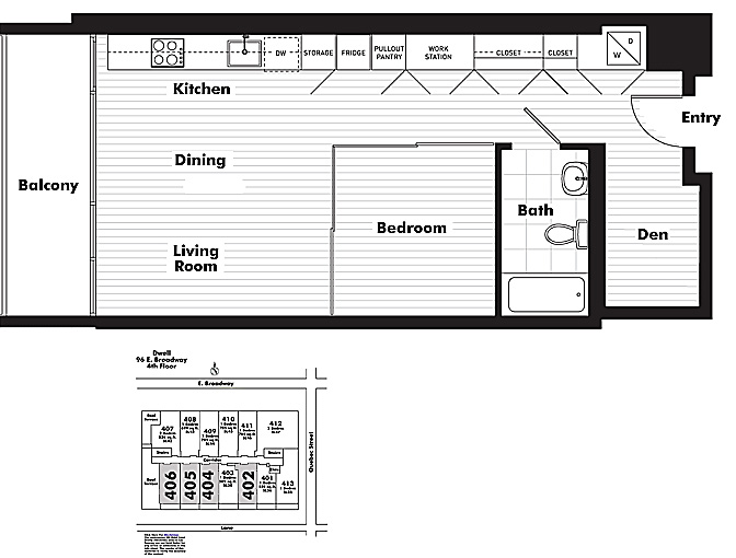 Floor plan 404
