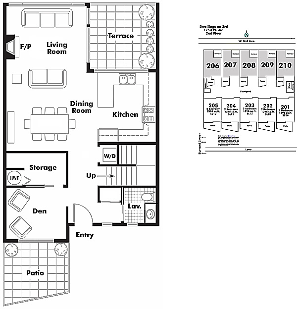 Floor plan 206
