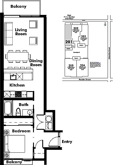 Floor plan 201