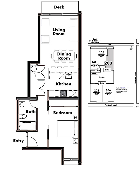 Floor plan 203