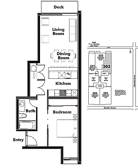 Floor plan 303
