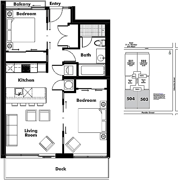 Floor plan 503