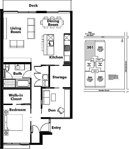 Floor plan 501