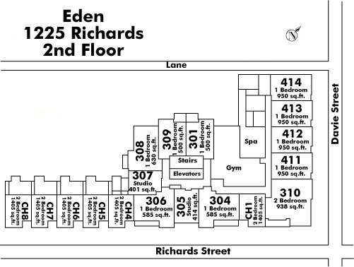 Floor plan 412