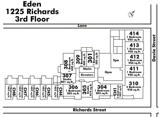 Floor plan 412