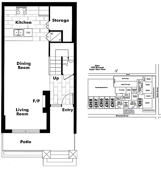 Floor plan CH8