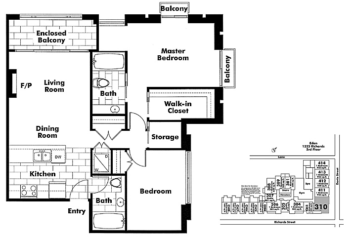 Floor plan 310