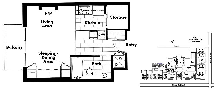 Floor plan 307
