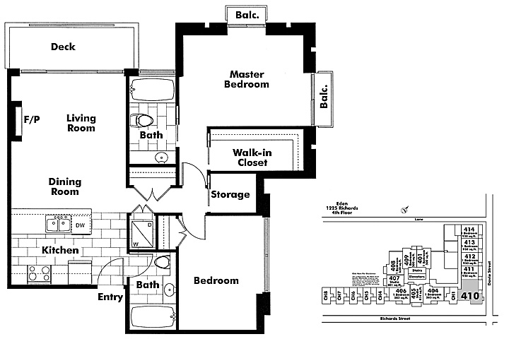 Floor plan 410