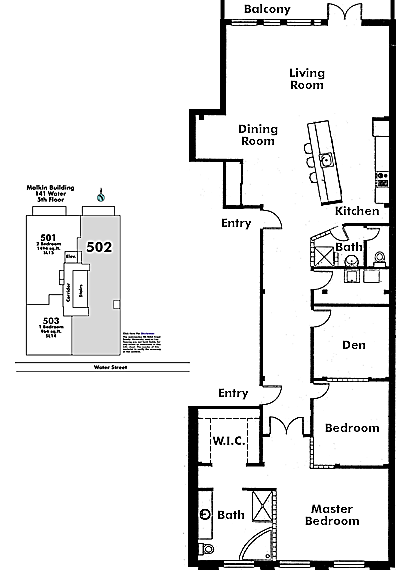 Floor plan 502