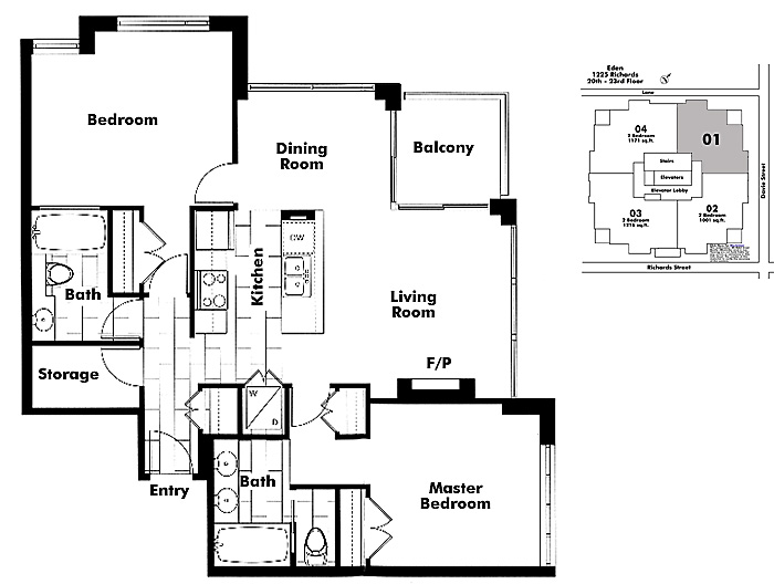Floor plan 2101