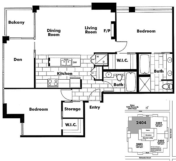 Floor plan 2404