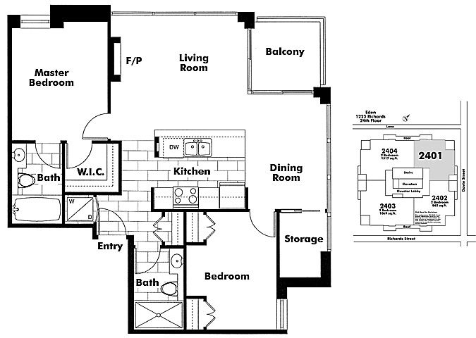 Floor plan 2401