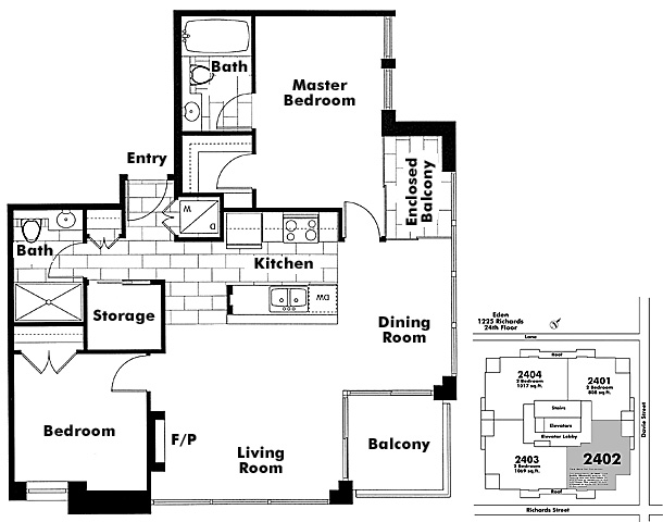 Floor plan 2402