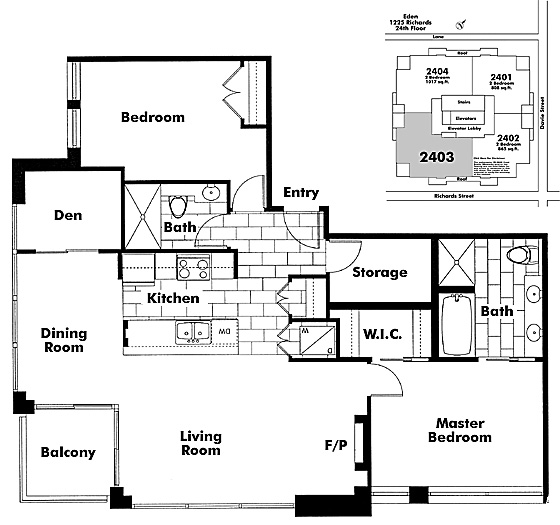 Floor plan 2403